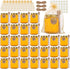 SZUAH 6 oz Mini Glass Honey Jars | 30-Pack Honey Jars with