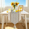 yuboo Boho Table Runner Triangular End 12 * 46 Inches, Coffee Table