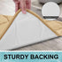 OLANLY U-Shaped Memory Foam Toilet Rugs 24x20, Ultra Soft Non-Slip Thick Bath Mat, Machine Wash Dry, Beige