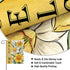 Welcome Spring Summer Floral Flower Garden Flag, Yellow Daffodil Eucalyptus Leaves Yard Decor 12 x 18