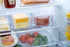 American Sliced Cheese Holder - Storage Container for Fridge, Easy to Clean, Airtight, Leak Proof, Freshness, Made in