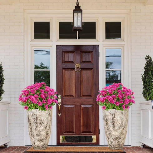 2PCS 14-22" 7.8-12.6"Top Adjustable Universal Plant Risers for Pots Inside, Pot Fillers for Planters, Planter Inserts