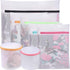 BAGAIL Laundry Bags, Mesh Wash Bag for Intimates and Delicates, 7Pcs (1XL, 2L, 2M, 2 Bra Bags)