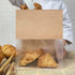 BIUBIU Large Bread Bags for Homemade Bread, Sourdough Bakery Bags with Window, 25ct Brown Kraft Paper