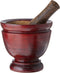 Thai Mortar Pestle Grinding Cookware, 5 inch, Thai Food Menu Recipe Kitchen Tool