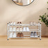 12 Closet, 3 STORAGE MANIAC Expandable Shoe Rack, Pairs Stackable Small Shoe Rack, Metal Adjustable Shoes Organizer