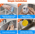 MAISEEN Mommy (1-Pack Smiley face sponge holder, kitchen Sink Caddy Organizer with Suction cup,Made of rust-proof