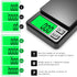 Pocket Scale, 1000g x 0.01g Precision Gram Scale, Small Digital Scale Grams Ounces Grains, Kitchen Scale, Jewelry Scale for Gold, Gem, Coffee, Herb, Great for Travel Food Scale