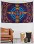 3D 60x90 Inches 3D Sunshine Joy Magic Mushroom Tapestry Tablecloth Wall Art Beach Sheet Huge - Amazing Effects