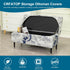 Bands,M,10 CRFATOP Printed Rectangle Ottoman Stool Cover Stretch Folding Storage Footstool Bench Slipcovers Upholstered