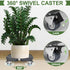 360 15-22 Inch 440lbs 1P ToLanbbt Plant Caddy Stand with Wheels Adjustable Rolling Plant Stand Heavy Duty Large Plant