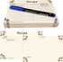 Recipe Cards 4x6 Double Sided With Gift Pen, 40 Count Recipe Cards, Blank Recipe Cards by littlemonky