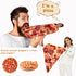 80 Inches, Pizza Blanket Adult Size Birthday Gifts for Her Him, Funny Gifts for Girlfriend Boyfriend, Novelty Pepperoni