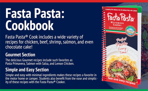 Fasta Pasta Cookbook, Spiral Bound