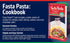 Fasta Pasta Cookbook, Spiral Bound
