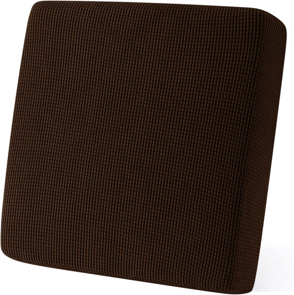 SUBRTEX Couch Cushion Slipcover, Loveseat Stretch Durable Chair Sofa Spandex Elastic Protector for Living Room, Small,