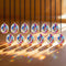 HDCRYSTALGIFTS 12pcs Crystal Prisms Suncatcher for Window Rainbow Maker Chandelier Crystals Hanging