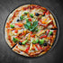 DecorRack 13 Inch Carbon Steel Pizza Pan, Non-Stick Coating, Heavy Duty Round Baking Tray for Oven Use