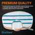 BlueStars 8 Packs PurSteam ThermaPro 10-in-1 Steam Mop Washable Reusable Pads for ThermaPro 211