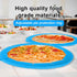Adjustable Silicone Pie Crust Shield, Pie BPA-free Pie Crust Protector Cover Kitchen Tool for Baking Pie Pizza, Fit 8-10.7 Inch Pies- Dishwasher Safe (Blue) by QUWOLACE