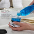 2.95 2.17 3.54 inches, KitchenAid Soap Dispensing Palm Brush with Built in Easy to Fill Soap Dispenser, Non Slip Grip