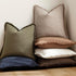 Cozy 2626 Inch,1PC,Natural Foindtower Decorative Linen Fringe Throw Pillow Covers Boho Farmhouse Cushion Cover