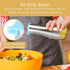 2LB Set 7.1"H 2.7"L 2.7"W Depot Oil and Vinegar Dispenser - Brushed Steel & Glass Containers with Anti-Drip Spout Lid