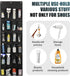 HARBULE 24 Closets, Large Pockets Upgraded Over the Door Shoe Organizer, Enhanced Hanging Solution Holder Shoe Cabinets