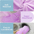 12 4 Sets Set Hotel(4 Preboun Pcs Bath Towels and Washcloths Microfiber Bathroom Beach Pool Towel Quick Dry Coral