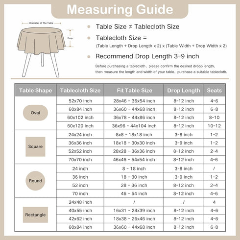 33 Inch Wolkemer Jacquard Small Round Tablecloth Vintage Floral Embroidered Lace Beige Table Cover for Nightstand End