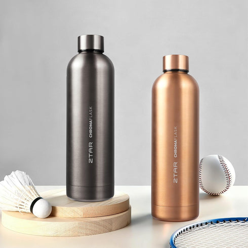 25oz (750ml) ZTAR Chroma Flask Insulated Stainless Steel Water Bottle Leak-Proof, Keeps Drinks cool or warm