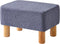 YMYNY Ottoman, Modern Footrest with Soft Padded Seat, Foot Stool with Wood