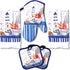 Lobyn Value Packs 5 Piece Decorative Lightweight Kitchen Towel Set