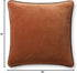 Loloi Liza Pillow Cover Only, 18x18, RUST