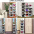 6 Shoe Rack, Tier Shoe Organizer Without Assembly, Foldable Small Shoe Rack Space Saving, Collapsible Shoe Organizer
