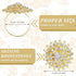Geiserailie 6 Pcs Gold Flower Napkin Rings, Alloy Floral Crystal Rhinestone Holders for Wedding, Holiday Table