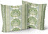 Sweetshow Summer 18 Inches Set 2 Sage Green Flowers Pillowcovers Geometric Throw Pillow Covers Cushion Case for Sofa