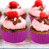 Fox Run Hot Pink Foil Muffin and Cupcake Liners, Set of 32 Standard Size Wrappers