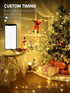 66FT 200 Dimmable Brizled Smart Christmas Lights, LED Warm White & Cool White Color Changing String Lights APP Control