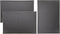 Tebery 3 Pack Rubber Bar Mat 18 x 12, Thick Non-Slip Durable Grey Service Mat for Coffee, Bars, Restaurants