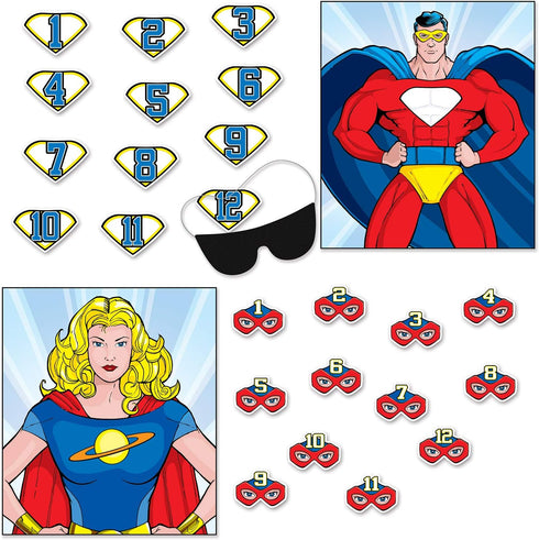 Beistle Hero Party Games