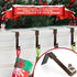 4 Pack Adjustable Christmas Stocking Holders for Mantle | Non-Skid Lightweight Hooks for Fireplace Home Decor