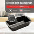 Bakken Swiss Loaf Pan Set, 2-Piece Deluxe Nonstick Carbon Steel Bakeware for Perfect Bread and Cakes