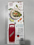 BORNER Wave Waffle PowerLine Vegetable Grater, Quality Made in Germany, Color: Red