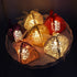 KPOSIYA Pack of 100 Laser Cut Rose Candy Boxes, Favor Boxes 2.5"x 2.5"x 3.1" for Bridal Shower, Anniversary, Birthday