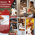 236PCS Christmas Window Clings, 9 Sheets Double-Sided Snowflakes Stickers for Glass Window Decor