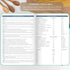 Clever Fox Recipe Book - A5 Blank Cookbook Organizer for 60 Family Recipes, Turquoise