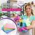 Swedish Dishcloths - Eco-Friendly Reusable Kitchen Towels, 10 Pack for Dishes & Surfaces