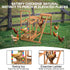 Multi-Functional Chicken Perch with Swing and Xylophone Toy