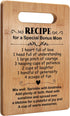Popular Birthday Gifts for Bonus Mom: Cutting Board Gift from Daughter Son, Cute Bonus Mom Gifts
